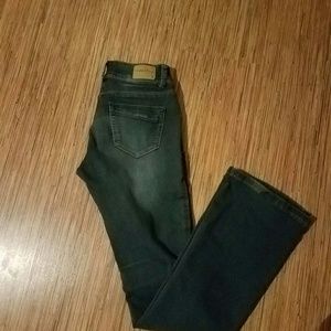 Sz 5 boot cut stretch jeans